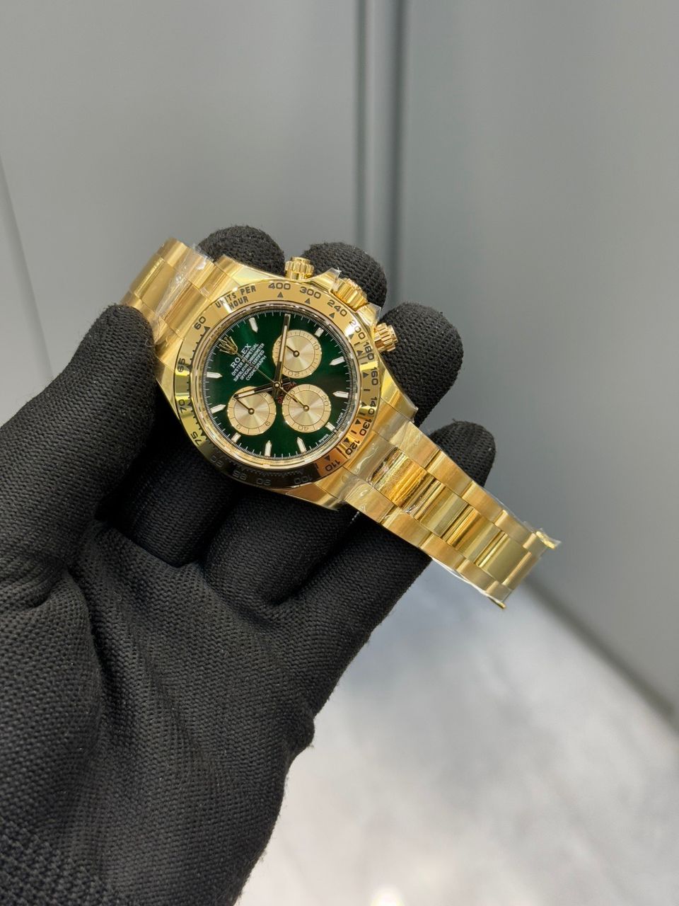 Rolex Daytona Super Clone 126508 John Mayer Green dial 40mm - gallery