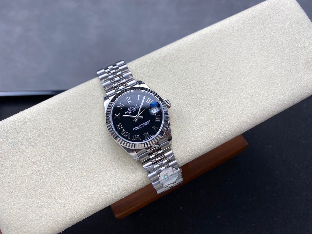 Rolex Lady-Datejust Super Clone 31mm Black Dial 178240 - gallery
