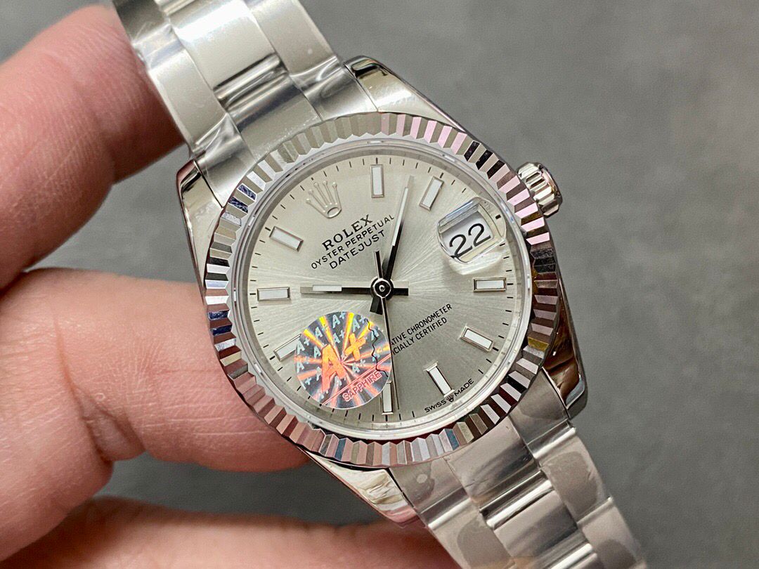Rolex Datejust Super Clone 31mm Silver Dial 278240 - gallery
