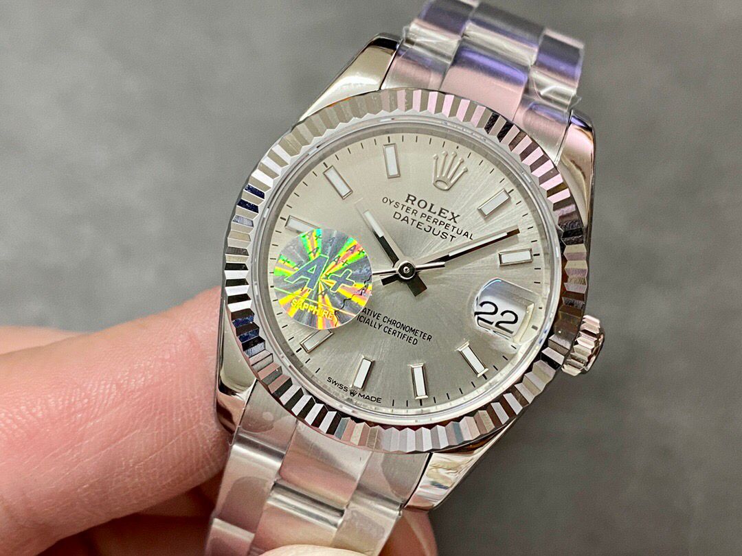 Rolex Datejust Super Clone 31mm Silver Dial 278240 - gallery