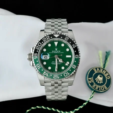 Rolex Super Clone GMT-Master II 40 mm 126729VTNR Jubilee “Absinthe” - gallery