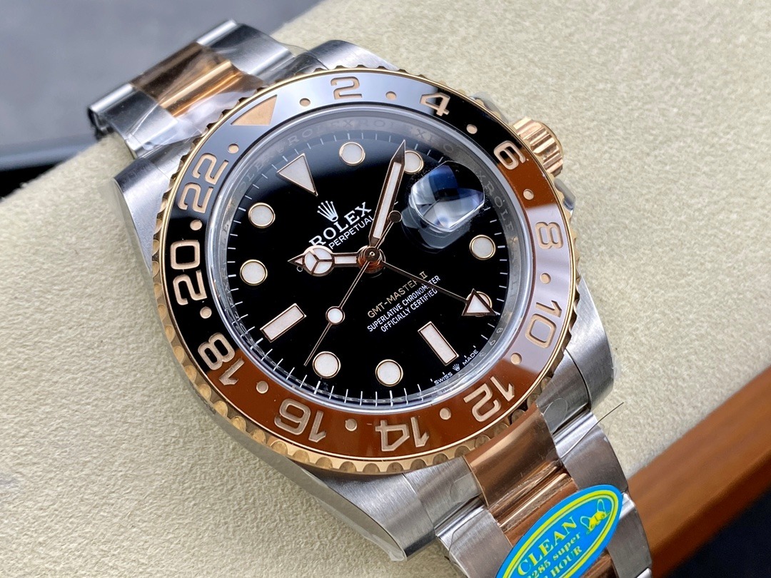 Rolex GMT Master II Black Dial “Rootbeer” Super Clone - gallery