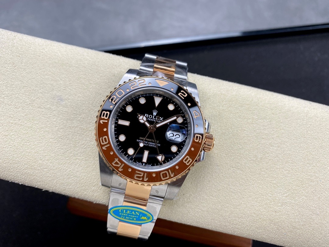 Rolex GMT Master II Black Dial “Rootbeer” Super Clone - gallery