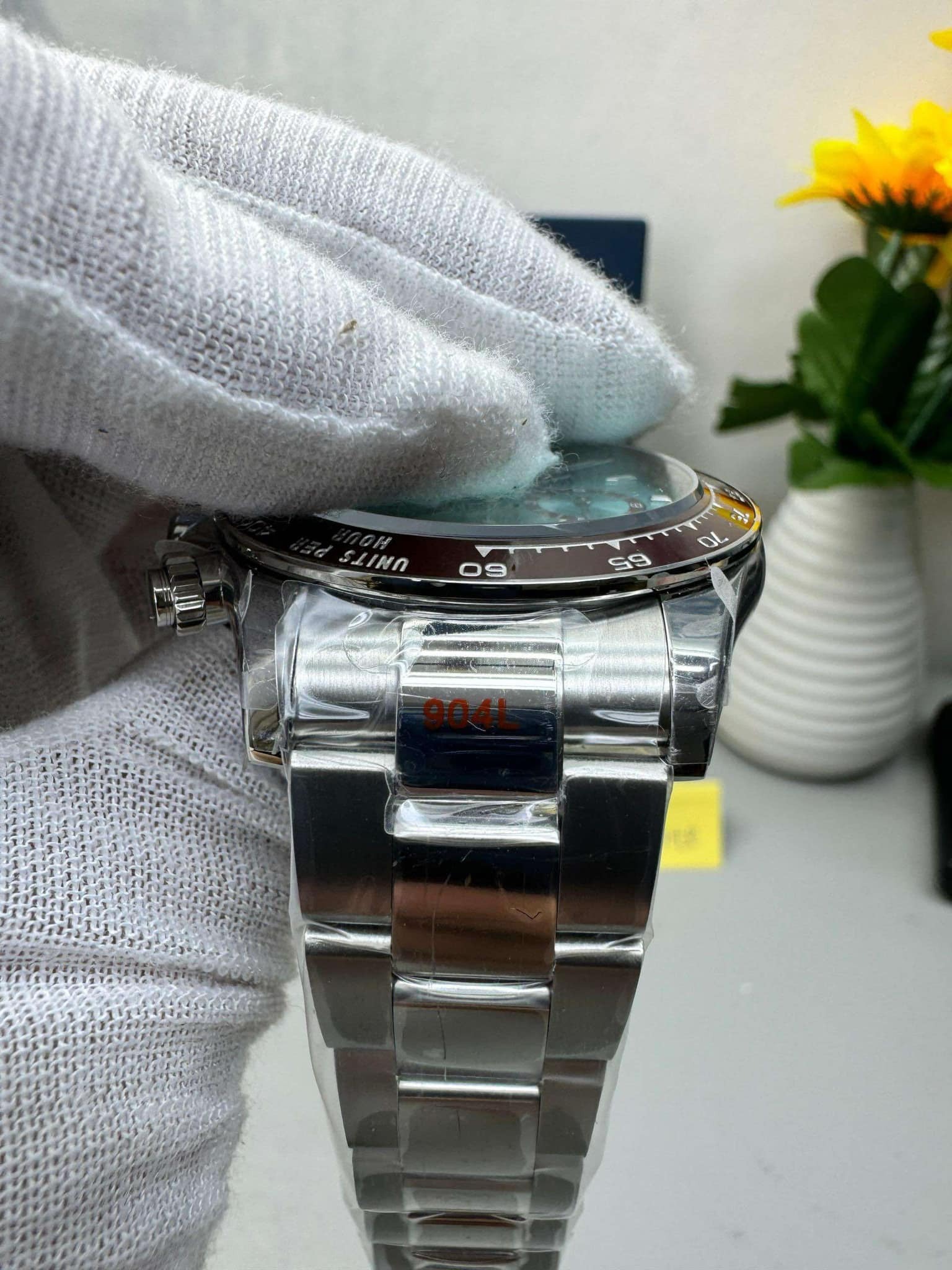 [EXCLUSIVE] Rolex Daytona Platinum Super Clone Transparent Back 4131 Movement 116506 40mm - gallery