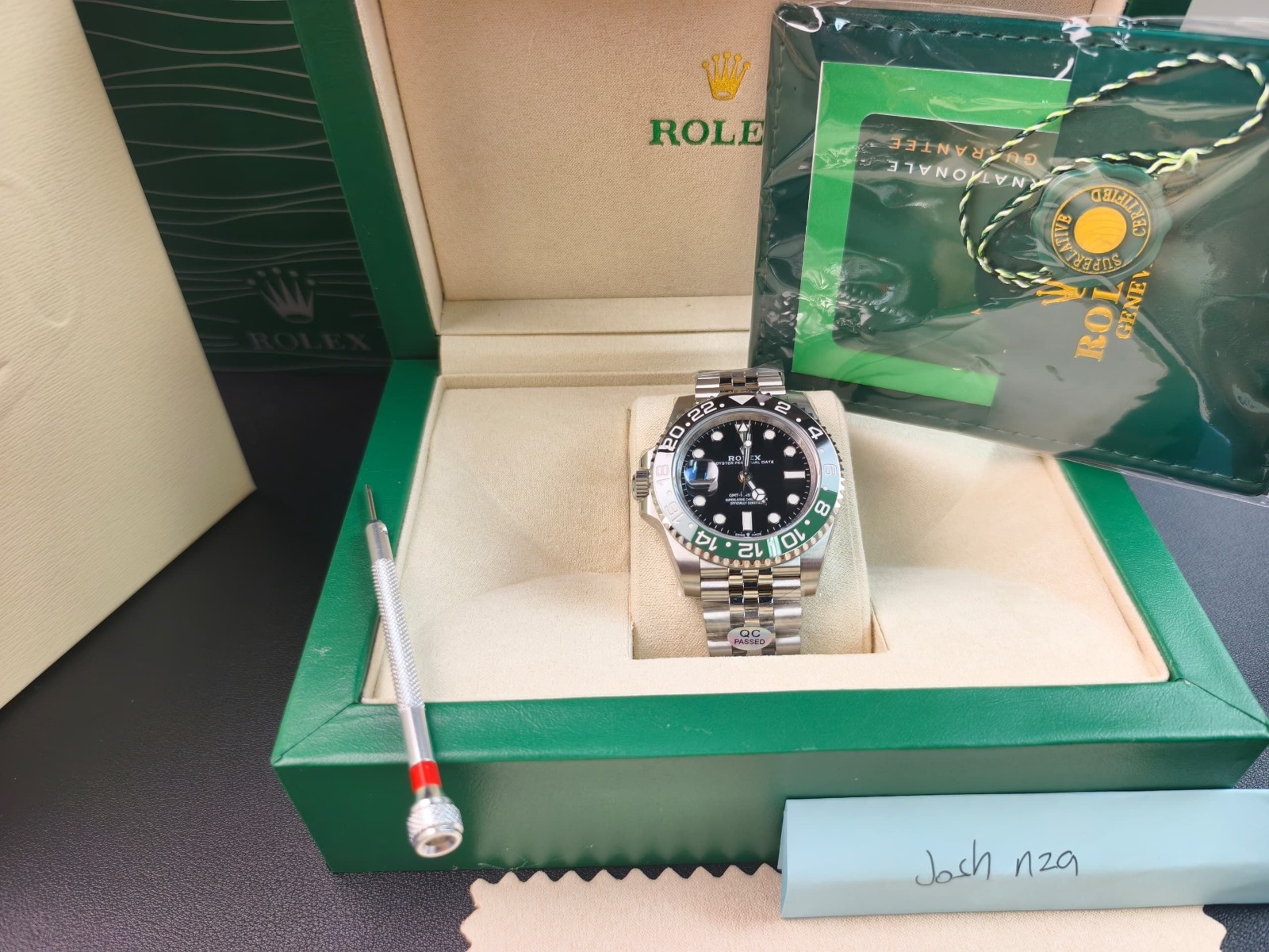 GMT-Master II 126720 VTNR 904L Steel RICH 1:1 Best Edition on Jubilee Bracelet JH3285 - gallery