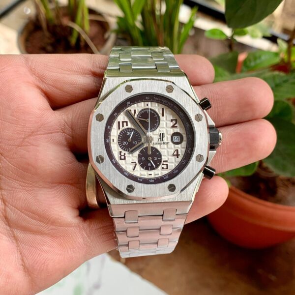 Audemars Piguet Royal Oak Offshore Rose Gold White Quartz - gallery