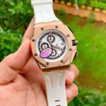 Audemars Piguet Royal Oak Offshore Rose Gold White Quartz - gallery
