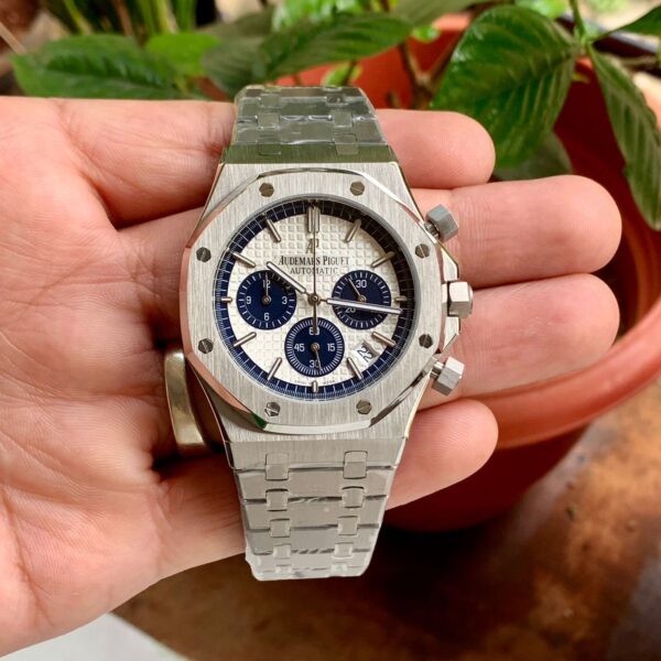 Audemars Piguet Royal Oak Offshore Silver-Green Quartz Watch - gallery