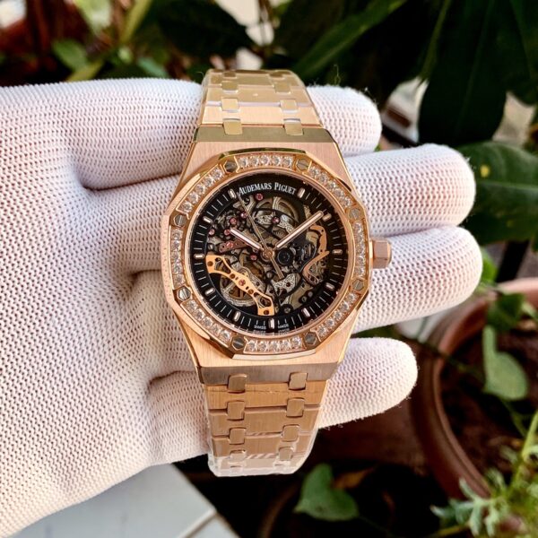 Audemars Piguet Royal Oak Tourbillion Frosted Blue Dial - gallery