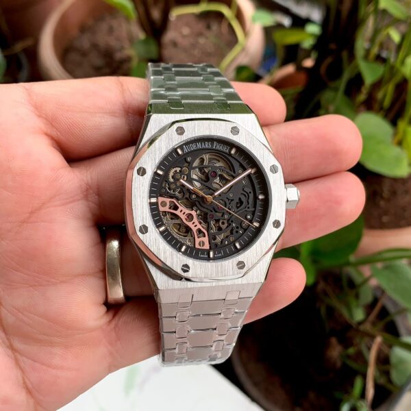 Audemars Piguet Royal Oak White Dial Semi Eta - gallery