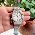Audemars Piguet Royal Oak White Dial Semi Eta - gallery