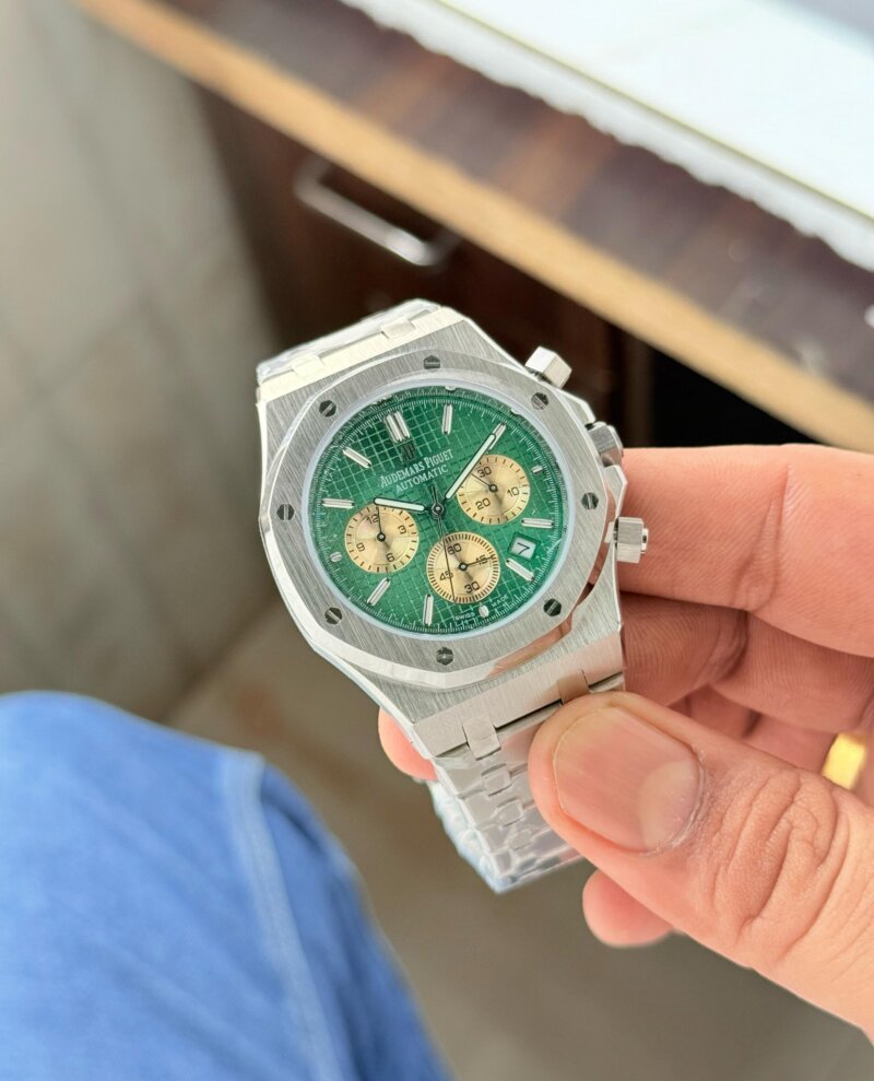 Audemars Piguet Royal Oak Chronograph Green Dial - gallery