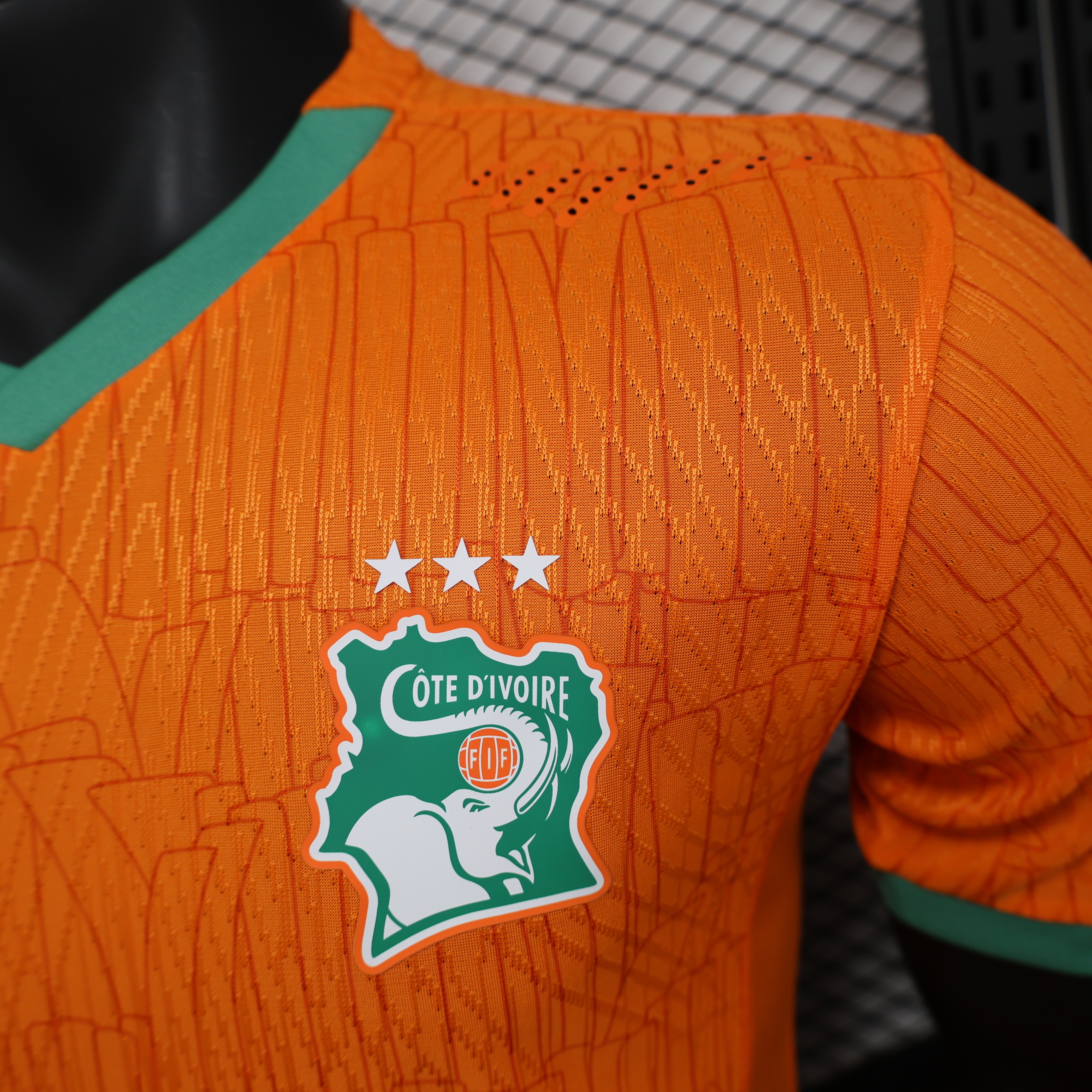 24-25 Ivory Coast Home Player Edition Soccer Jersey - view 12