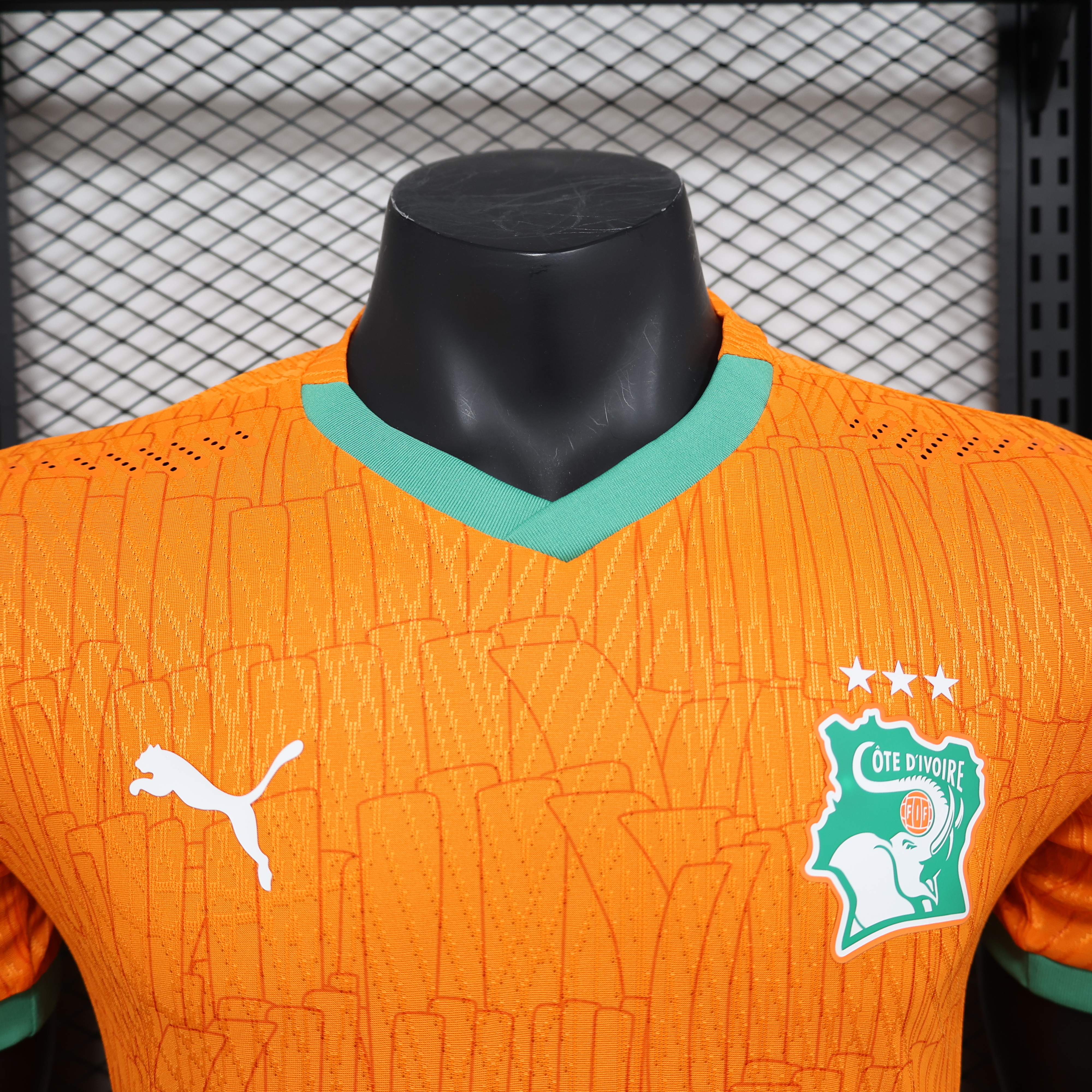 24-25 Ivory Coast Home Player Edition Soccer Jersey - view 11