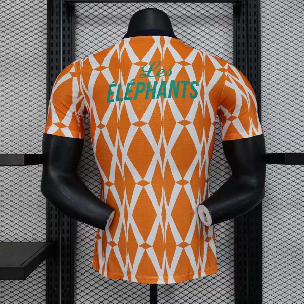 23-24 Ivory Coast Home Player Edition Soccer Jersey - view 3