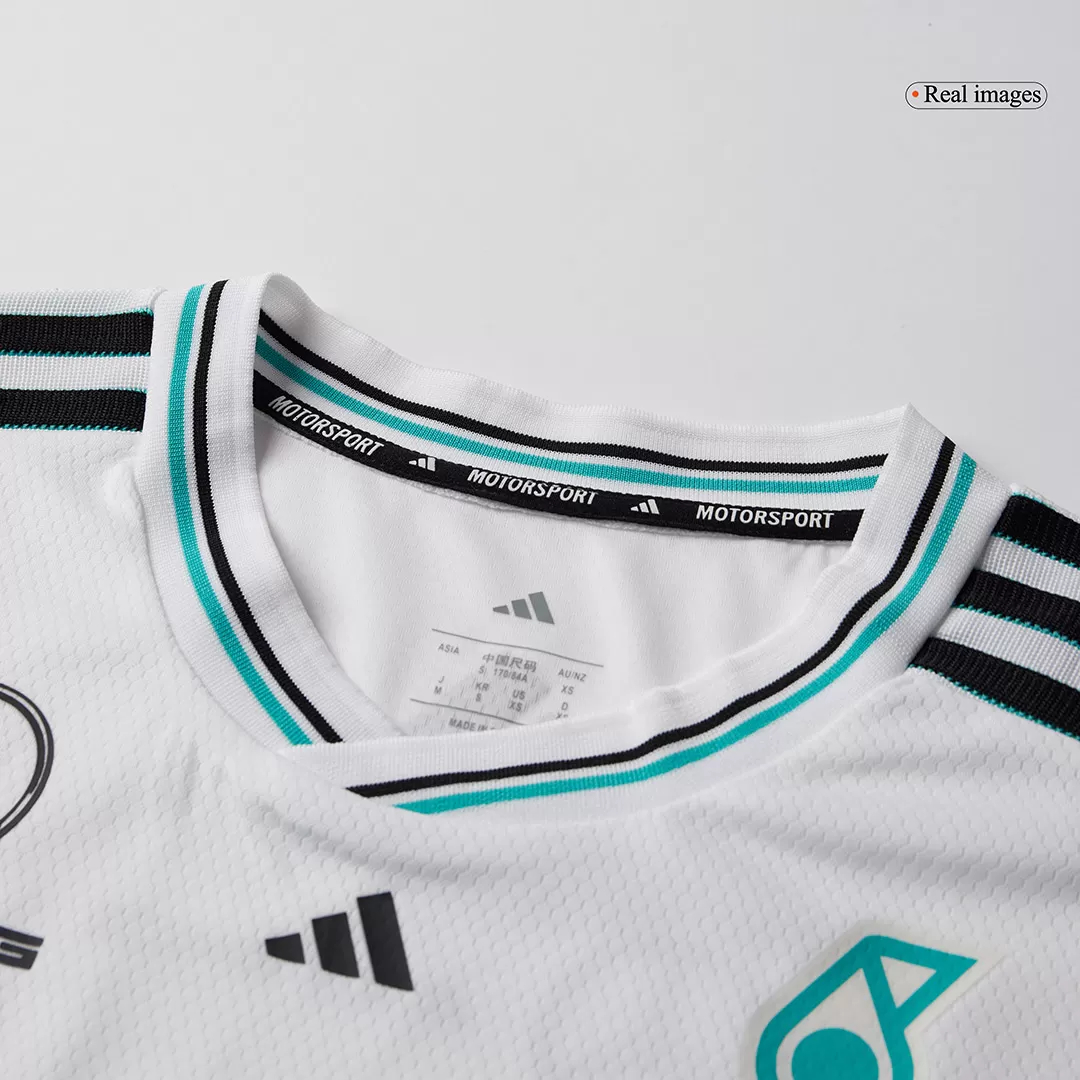 Mercedes AMG Petronas F1 Racing Team White T-Shirt 2025 - view 9