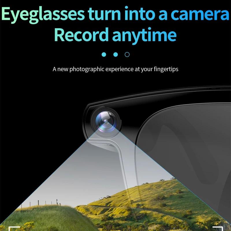 Women AI Smart Glasses 800W HD Camera Anti Blue Light The Map Translation Video Call Take Photos UV Protection Sunglasses Men Wearable Mj - Image 3