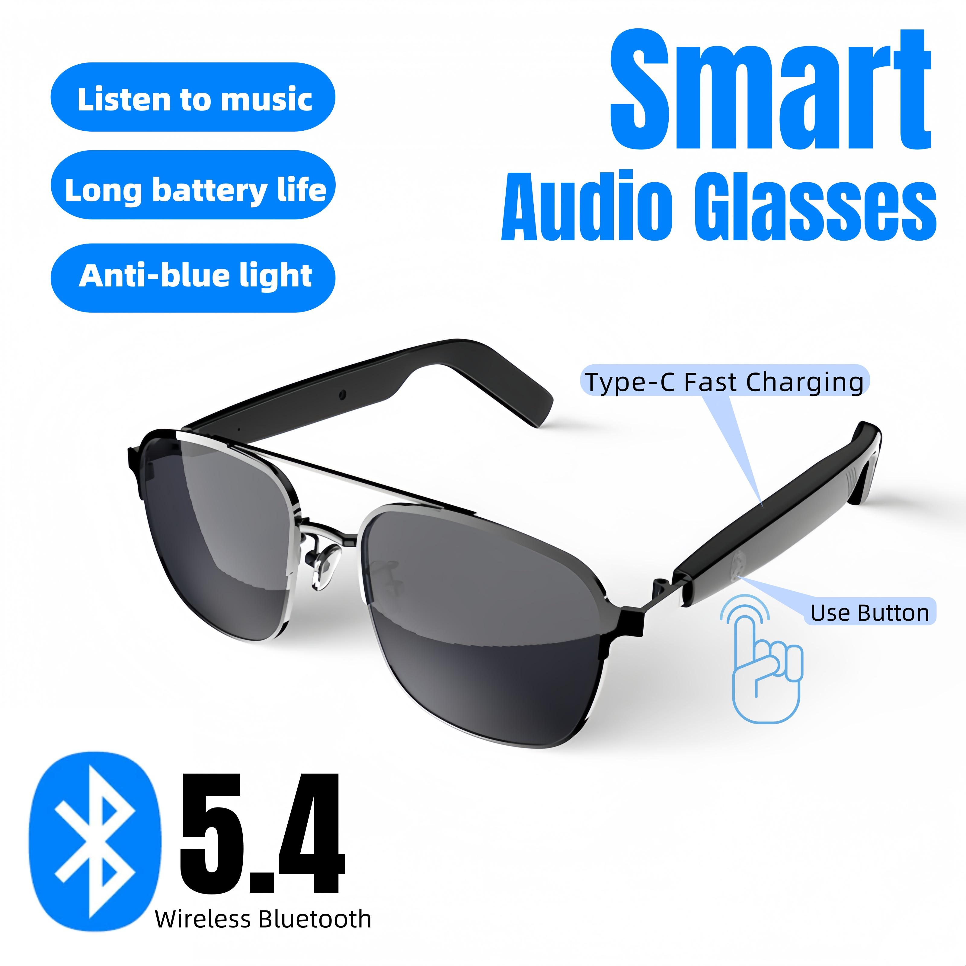 2025 New Smart Bluetooth Glasses Wireless Bone Conduction Music Glasses for Driving Running Cycling Long Battery Life Sweatproof Durable Phone Wearable - Image 2