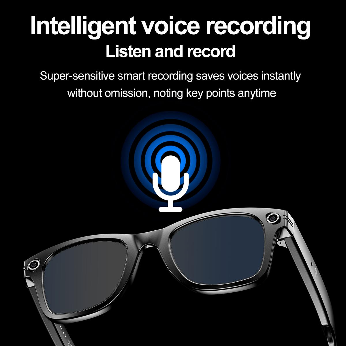 2025 New AI Interaction Smart Glasses With Camera Photo Video Record Translation Music Smart Sunglasses Bluetooth Call Headphone Wearable - Image 5