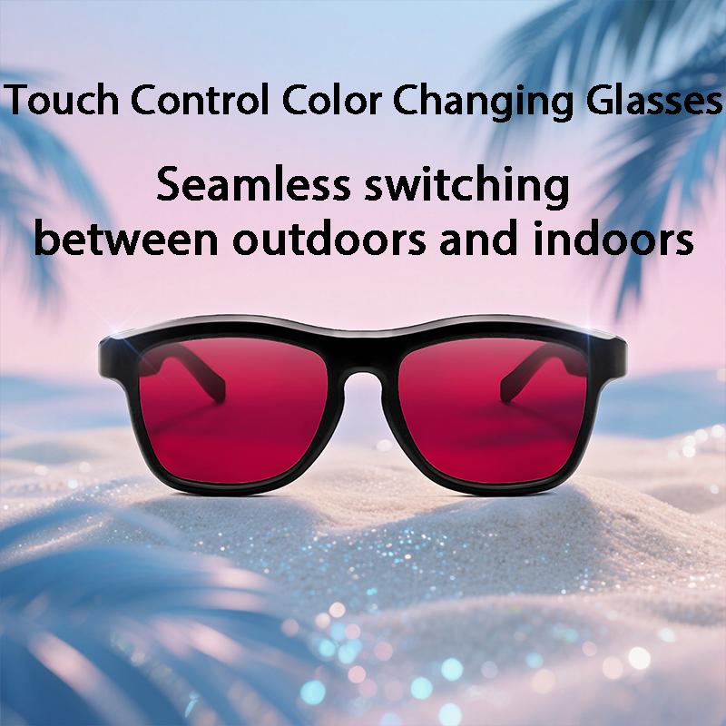Touch Control Color Changing Sunglasses Men Women Electrochromic AI Intelligente Translation calling Music Player Bluetooth - Image 5