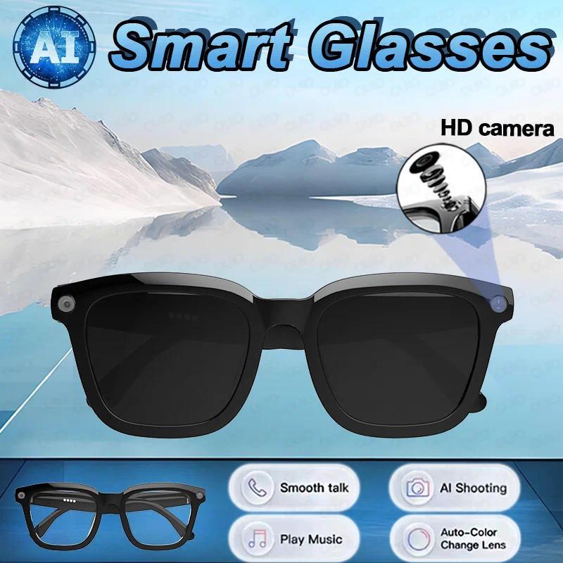 Expert Review: Is New AI Smart Glasses 800W HD Camera 1200P Video Recorder Waterproof Music Al Voice Translation Identify Pictures Smart Glasses Worth the Investment?