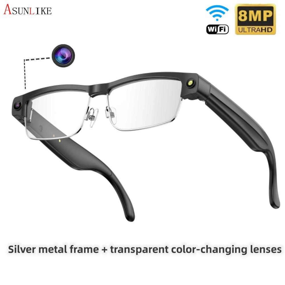 Intelligent AI translation glasses 8 million camera to take pictures, audio recordings, Bluetooth calls smart glasses