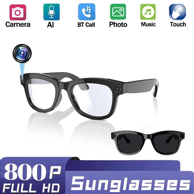 Expert Review: Is 2025 New 800w HD Smart Glasses UV Protective Voice Assistant Touch Control Hands-Free Sound Surround Local Music Smart Glasses Worth the Investment?