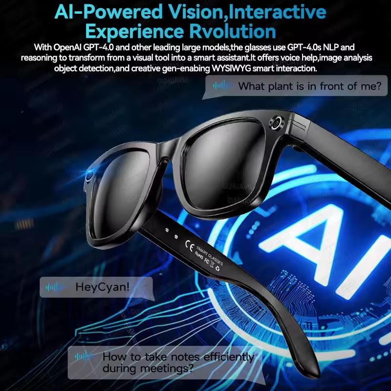 Expert Review: Is 800W Pixels AI Smart Glasses with Camera Sunglasses Video Recorder Take a photo Translation HD Call Anti-blue Glasses Man Women Worth the Investment?