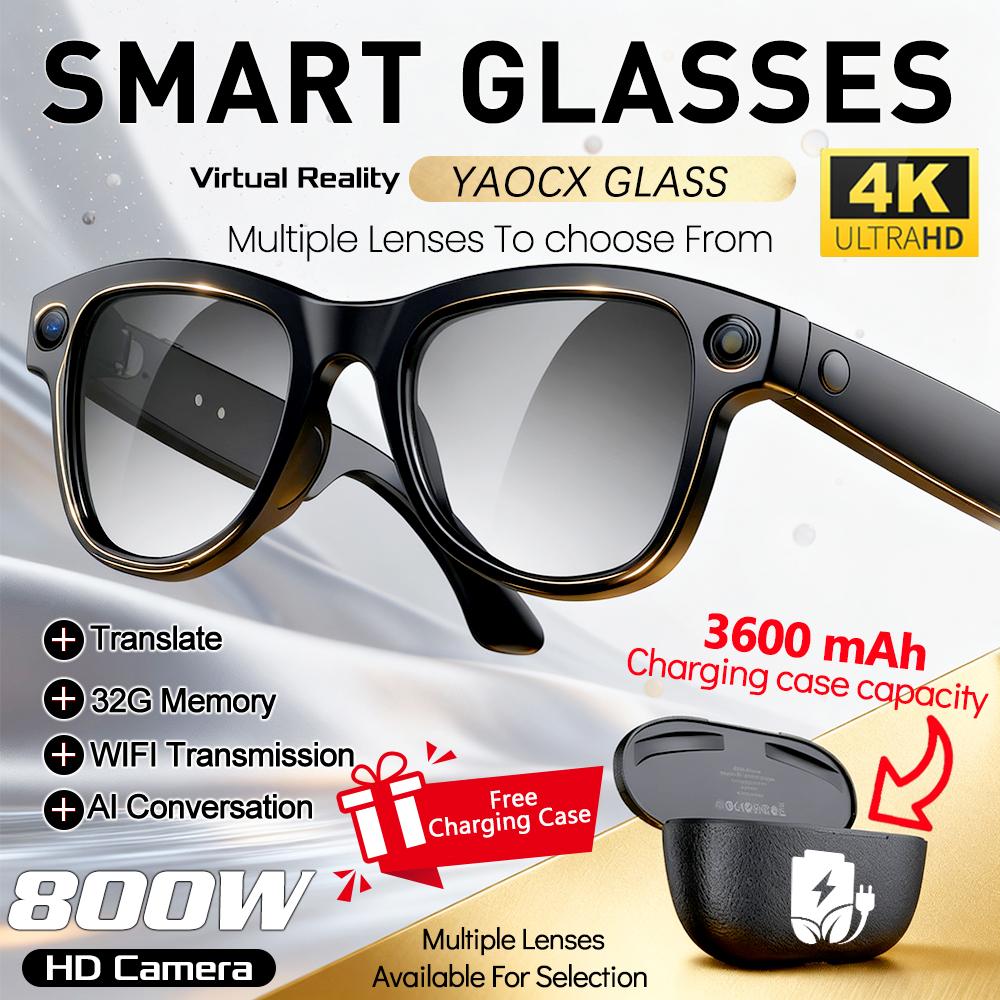 Unboxing and Review: The Smart Glasses, New for 2026, with Video Recording Camera, AI Photo Recognition, Bluetooth Calling, Voice Translation, Sunglasses, For Men and Women Experience