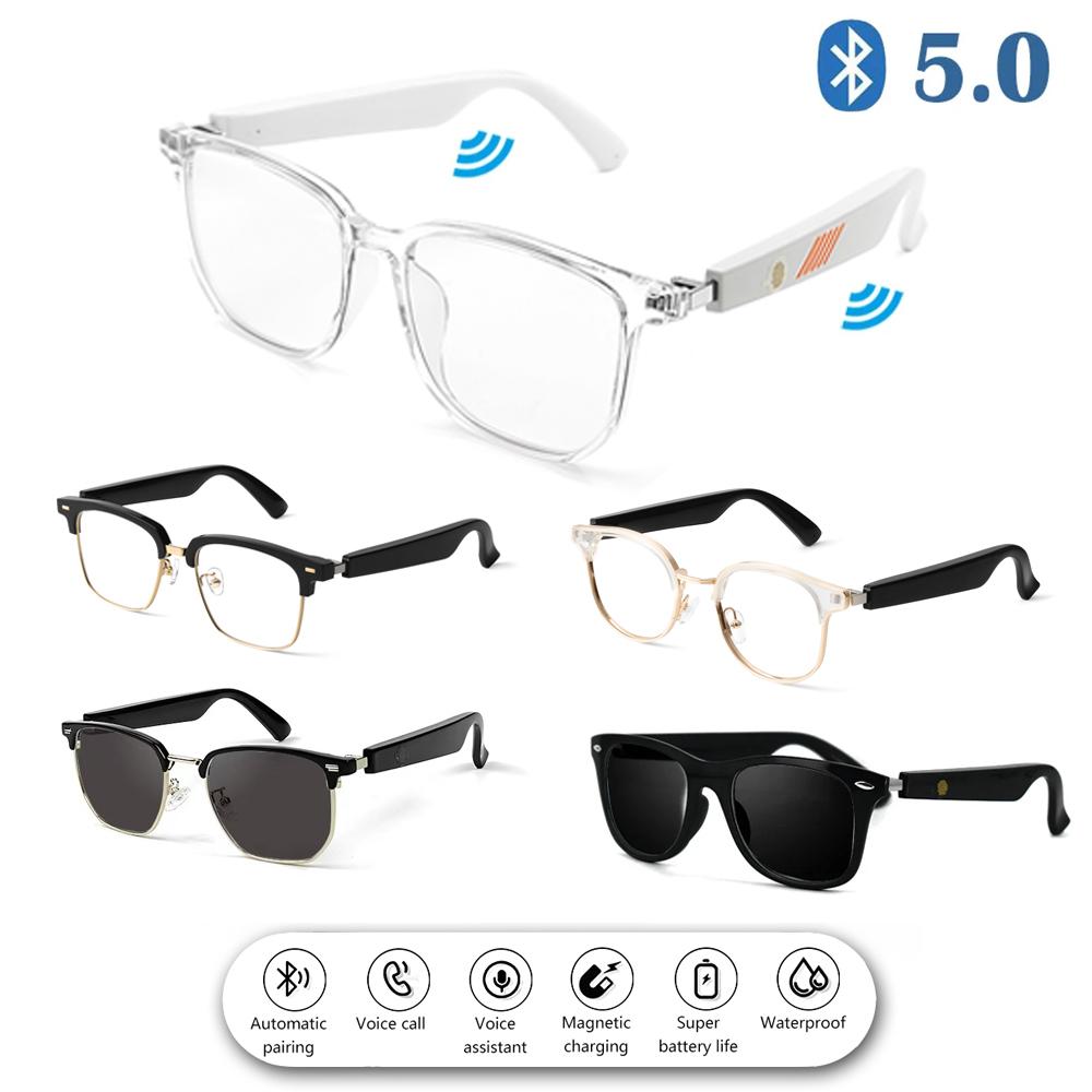 Smart Glasses with Speaker Bluetooth Call Wireless Audio Touch Hands-Free Calling Stereo Music Headphones Smart Sunglasses
