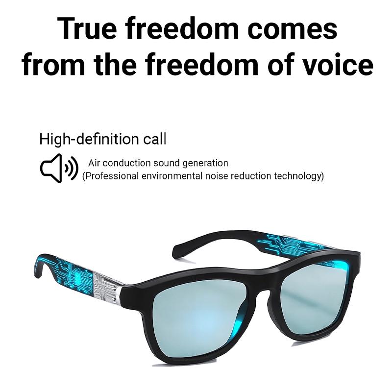 Discover the Revolutionary Features of Smart AI Translation Multifunction Change Color Glasses Men Women Wireless Bluetooth Play Music Control Sunglasses Shades UV400