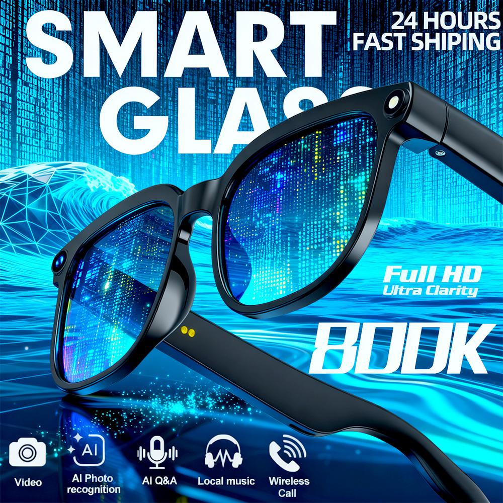 Why 2025 smart glasses bluetooth camera Recording Videos AI Photo Recognition Answer 100+ Languages Translation Music Play Men Women is Changing the Game in 2024
