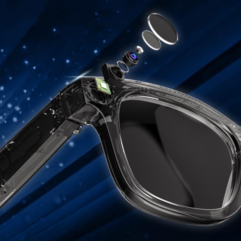 AI photo and video taking, intelligent voice glasses translation, everything recognition, and customizable prescriptions