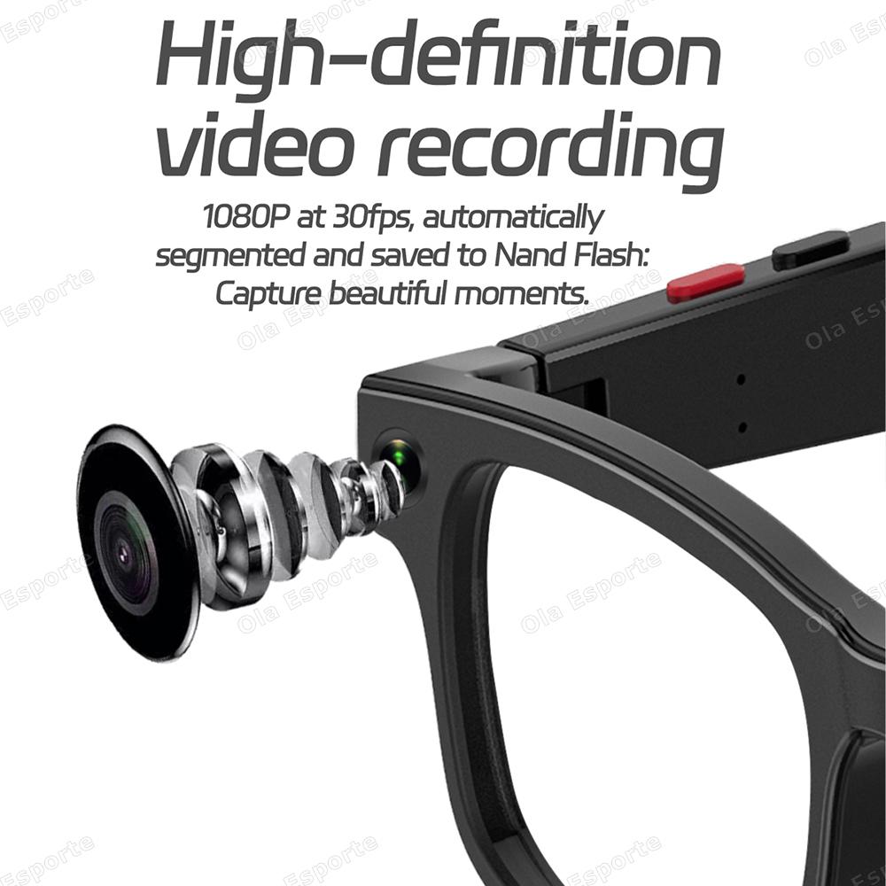 Why New AI Smart Glasses Chat GPT 500W Camera Bluetooth Call 300Mah Battery Voice Assistant Control Smart Sunglasses For Android IOS is Changing the Game in 2024