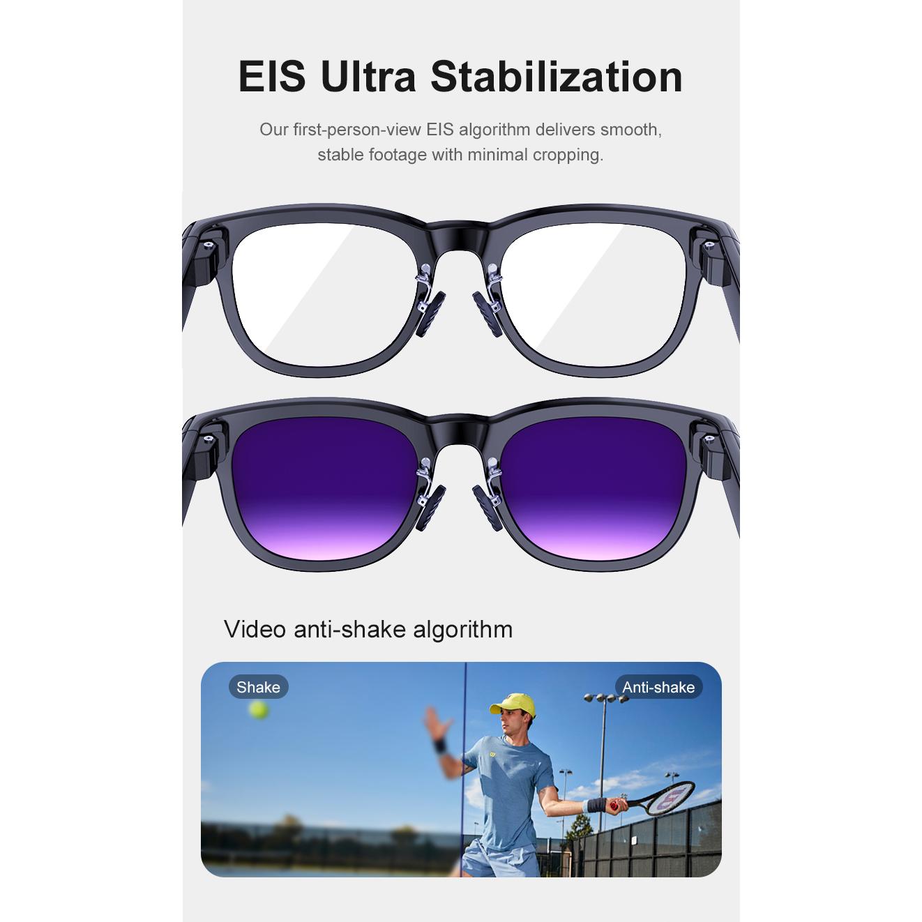 AI Smart Glasses Chat GPT 800MP HD Camera Bluetooth Call Voice Assistant Smart Glasses Real-time Translation Open-Ear Sunglasses vs Competitors: Which One Should You Choose?