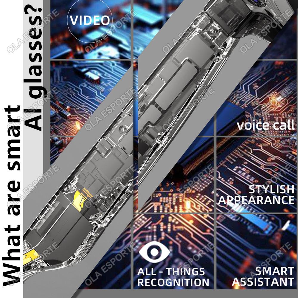 Unboxing and Review: The New Smart Glasses 800W Camera Video Recording Photo Album Music Playback Bluetooth Call Image Recognition Glasses For Men Women Experience