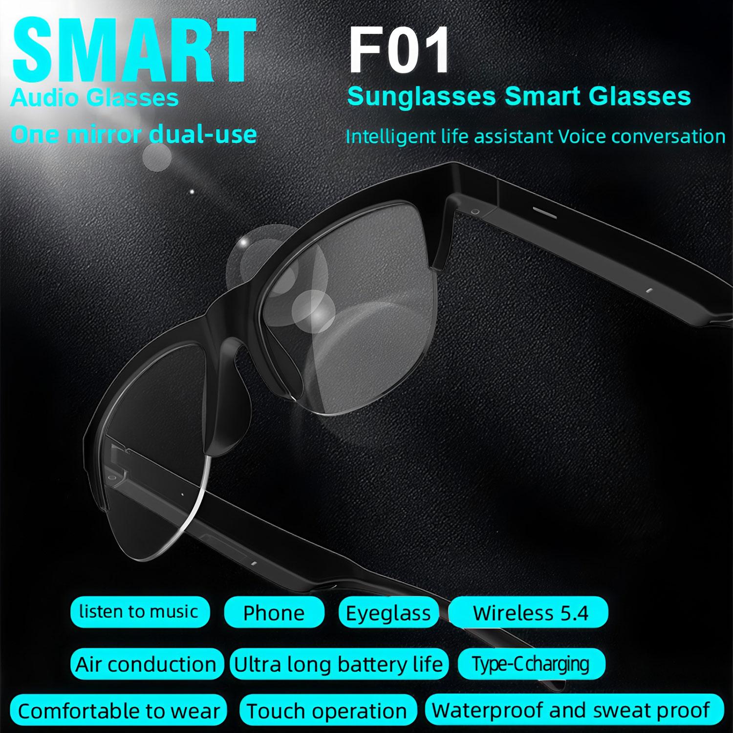 Smart Music Women Men Sports Sunglasses Headphones Wireless Bluetooth Talking Headset HIFI Audio Bluetooth Glasses
