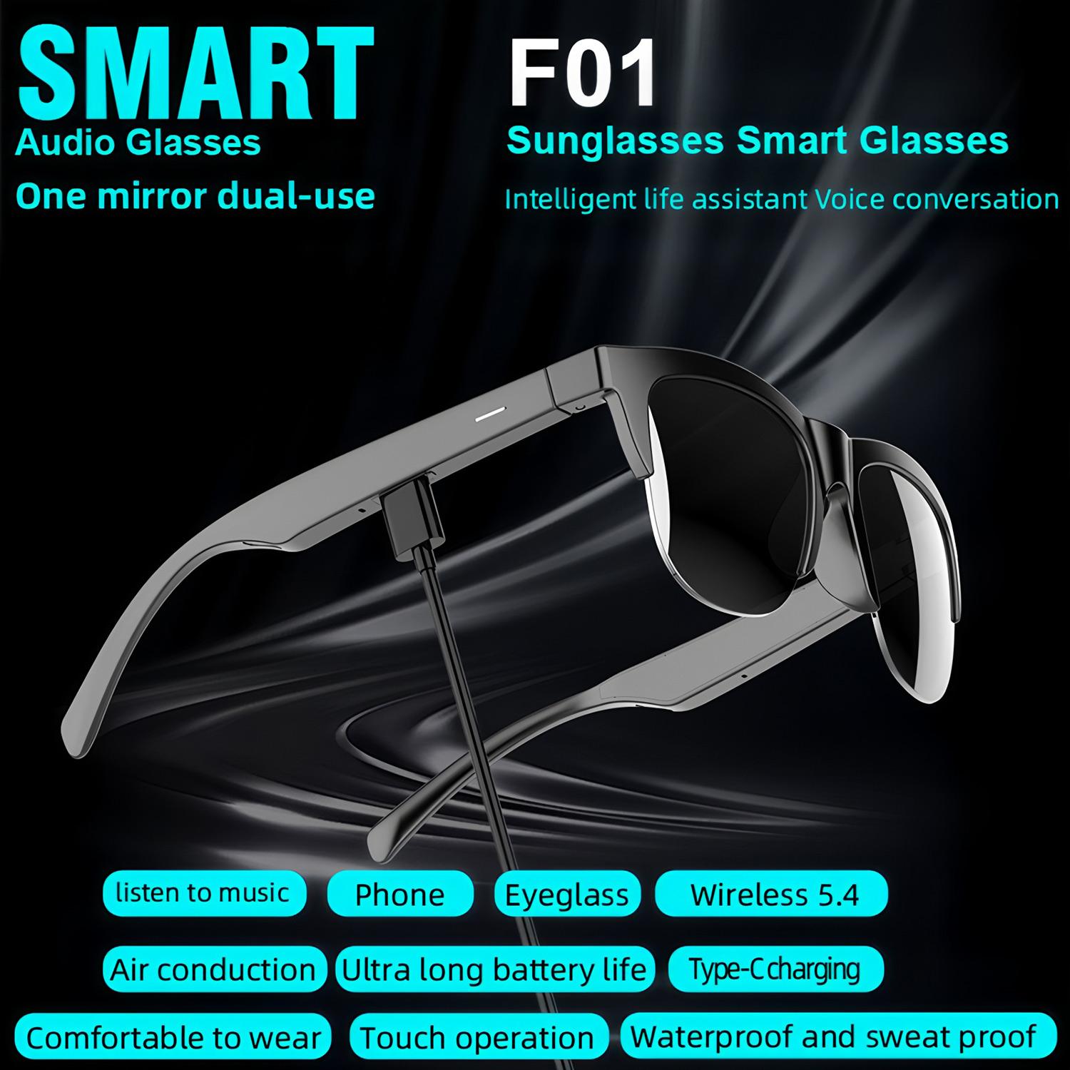 Smart Music Women Men Sports Sunglasses Headphones Wireless Bluetooth Talking Headset HIFI Audio Bluetooth Glasses