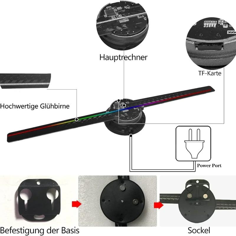 5 Surprising Benefits of Using Hologram Fan, 3D, 42 cm, 3D Holographic Projector, Advertising Light, HD Holographic Projector, Suitable for Shops, Bars, Parties, Christmas