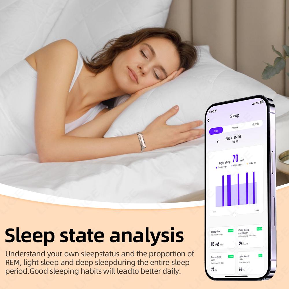 5 Surprising Benefits of Using LIGE Smart Jewellery Bracelet Call Reminder Heart Rate Sleep Sports Fitness Tracker Pedometer Smart Watch Fashion Ladies Gift