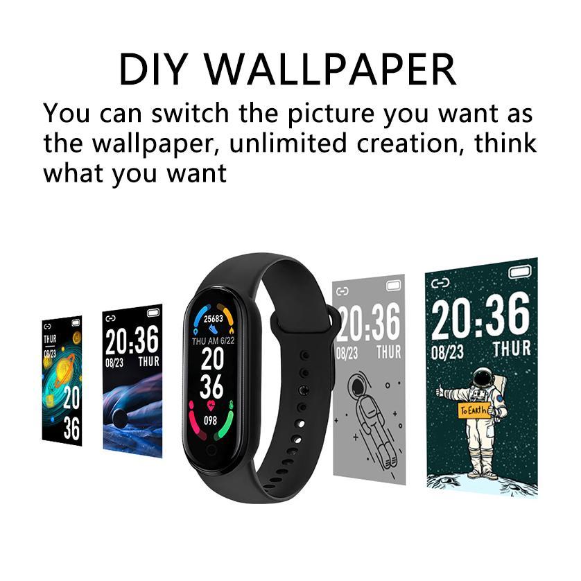 How M6 Smart Bracelet Multi-Function Heart Rate Blood Pressure Monitor Step Music Sleep Monitoring M6 Smart Fitness Sports Watch Can Transform Your Daily Routine
