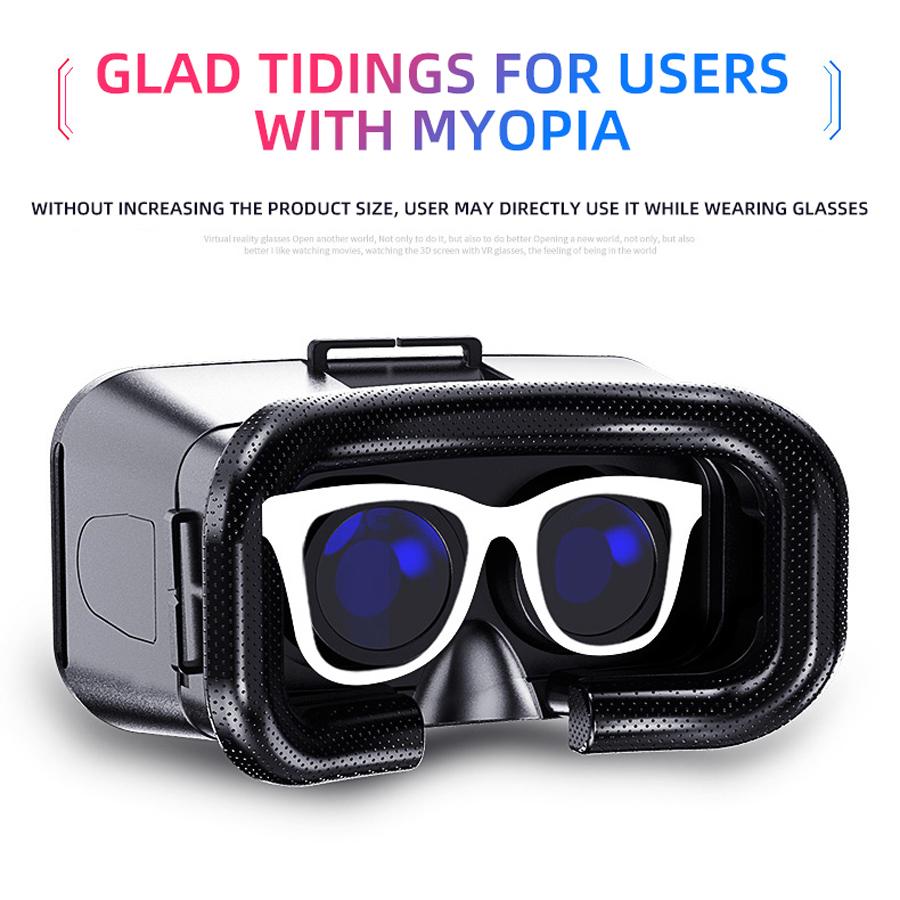 VR Glasses 3D Virtual Reality Headset Helmet For Phone Lenses Goggles Devices Viar Smart Smartphones Cell Game Viewer Mobile Set - Image 2
