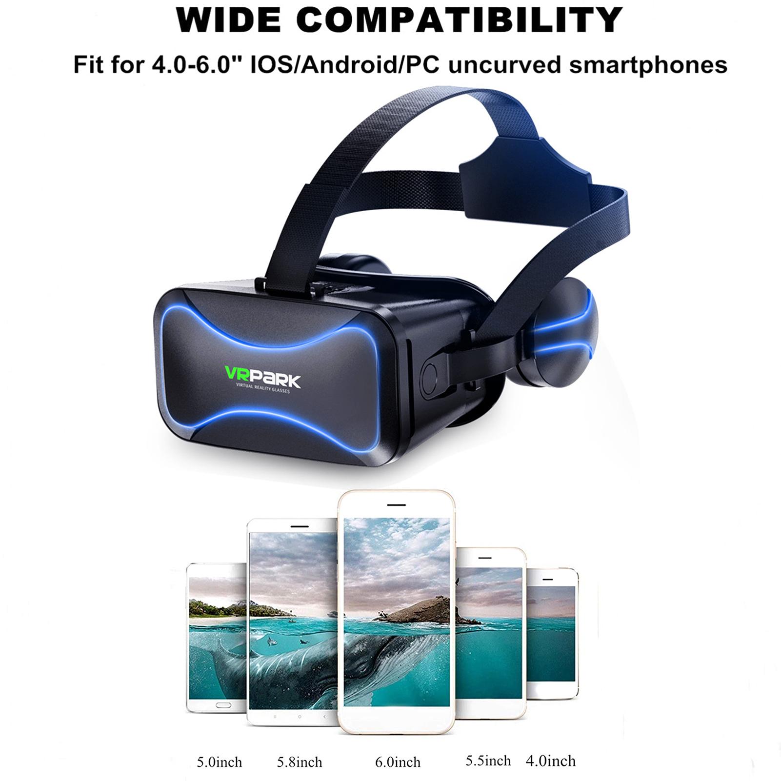 2021 VR Glasses Suit High-quality Adjustable Device with Handle 3D Virtual Reality Helmet Bluehooth 3.0 /IOS/PC Hot - Image 4