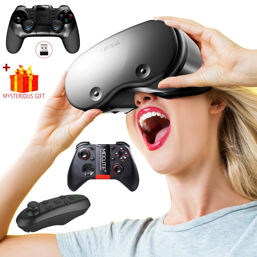 Virtual Reality 3D VR Glasses Smartphone Cell Mobile Goggles Helmet Headset Lenses Device Viar Smart Phone Video Game Viewer Set