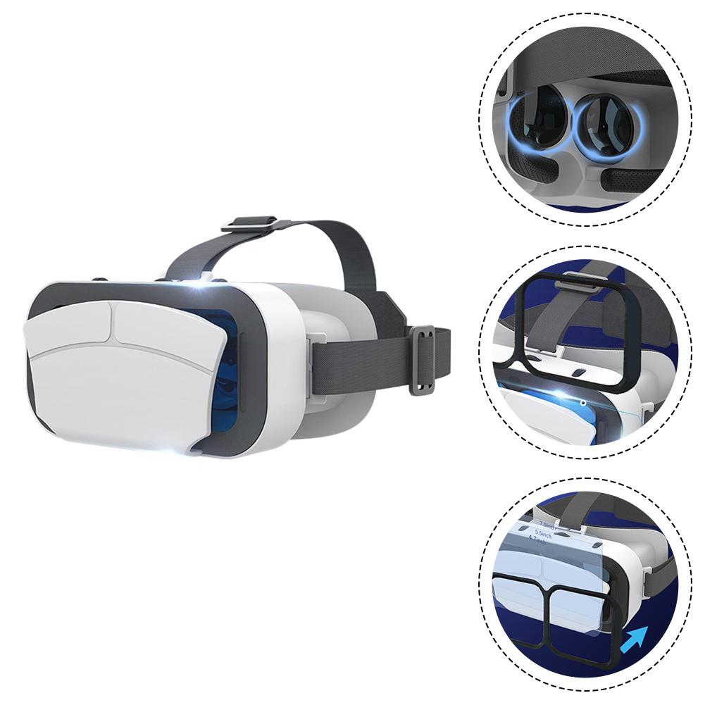 The Future of Technology: Exploring Adjustable VR Headset, Compatible with iOS and Android Smartphones, Lightweight Design, Enhanced Mobile Gaming Experience, Ideal for Gaming's Innovations